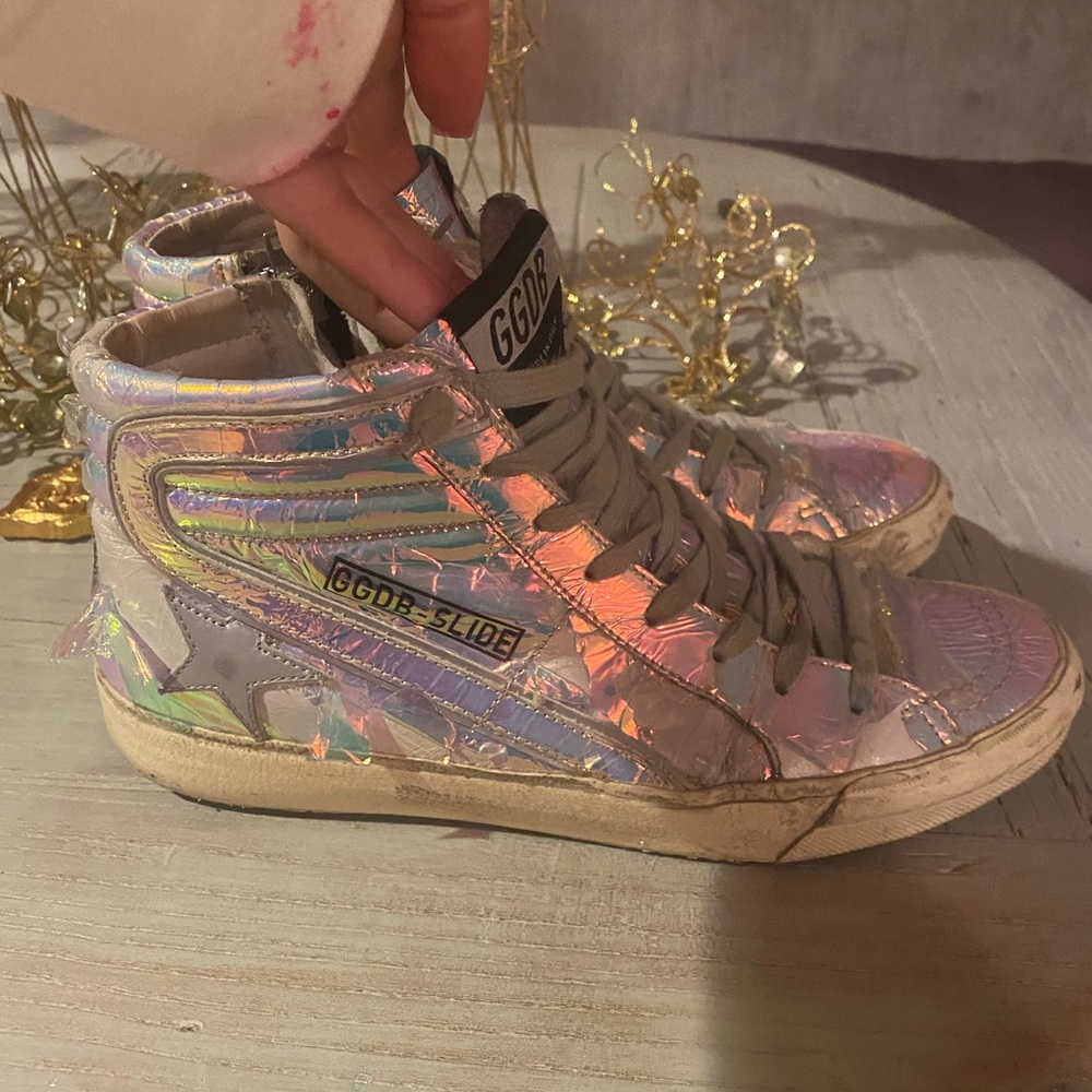 Golden Goose Slide Metallic 38